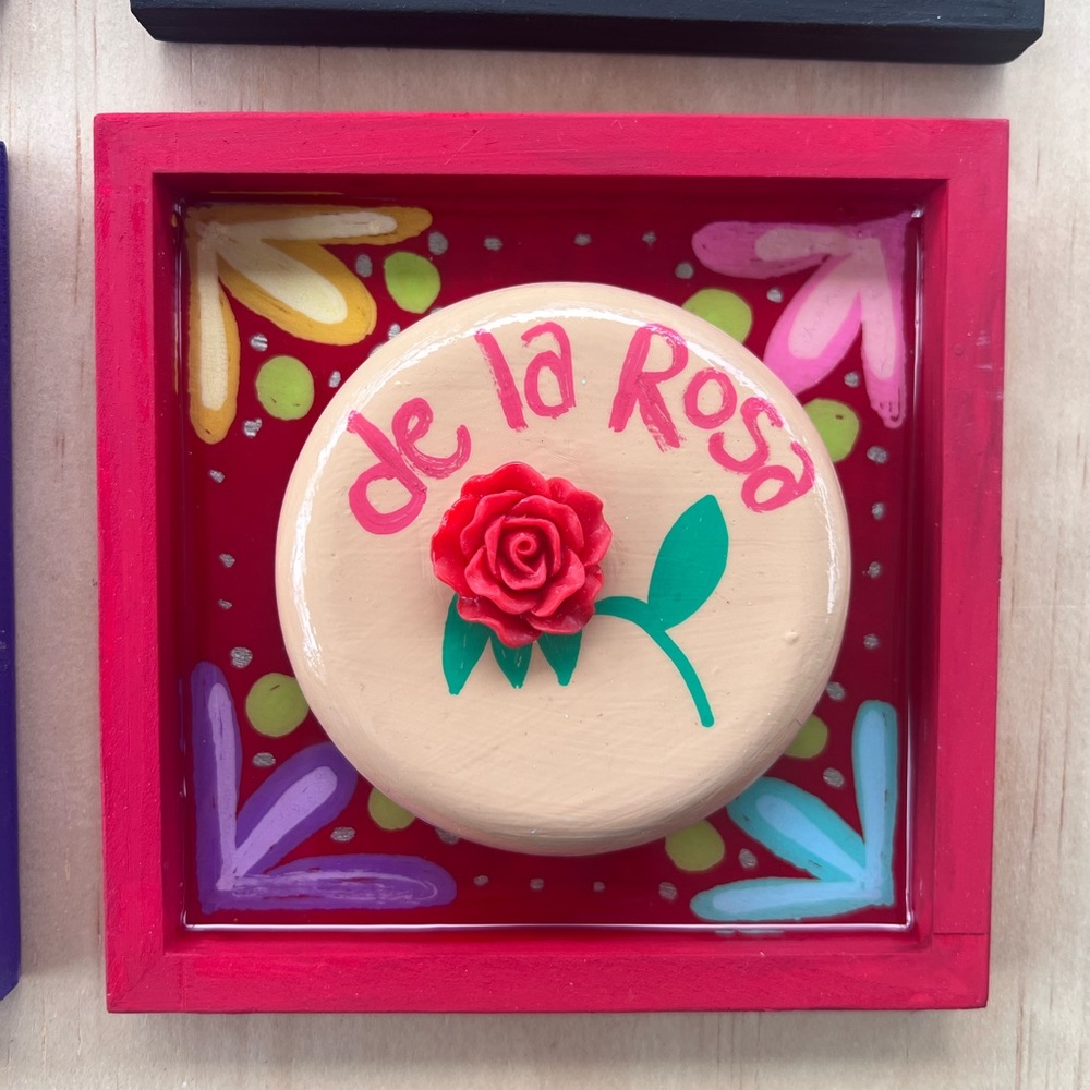 Colorful De La Rosa Wall Art